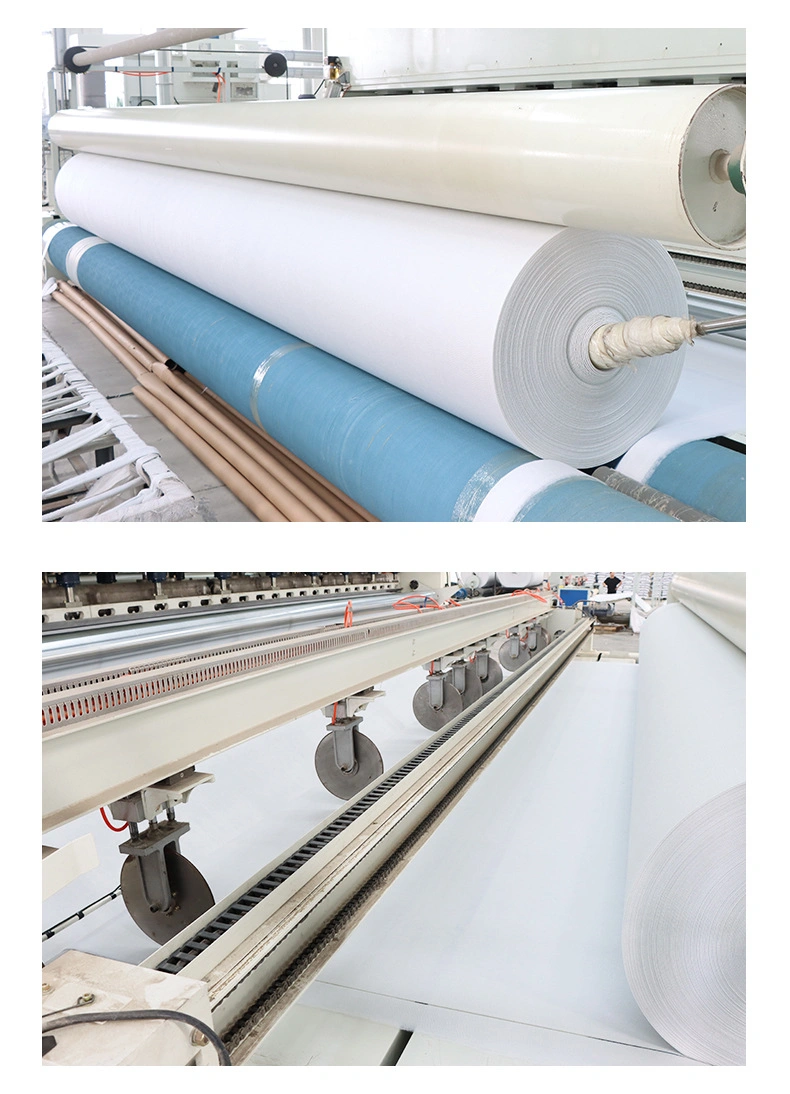 100% Polyester Geotextile, Non Combustible Pet Nonwoven Geotextile, 5mm Needle Punched Geotextile for Home Textile/Building Material/Waterproof Material