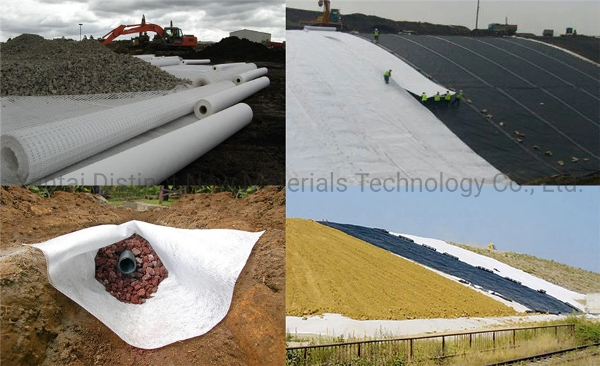 High Quality Nonwoven 300g Geotextile Price Polyester Fabric Geotextile