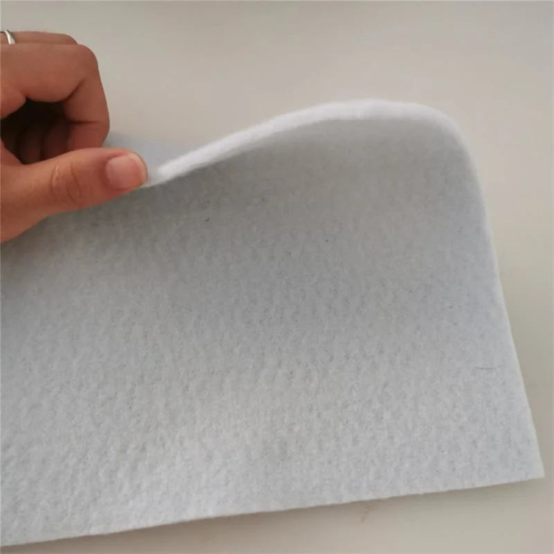 Construction Material Polypropylene Nonwoven Geotextile, PP Needle Punched Non-Woven Geotextile, Pet Staple Fiber Filament Polyester Geotextile for Pipeline