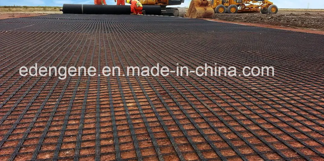 High Strength Polyester Geogrid PVC Coated for Soil Reinforcement and Foundation Stabilisation