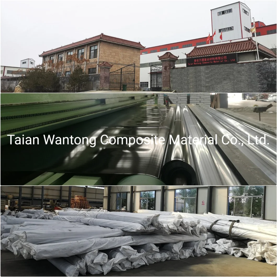 LDPE/PVC/EVA/Polyethylene Plastic Waterproofing Liners HDPE Geomembrane for Dam/Landfill/Lagoon/Pond by China Factory Manufacturer