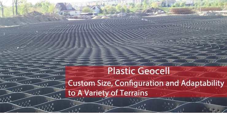 Factory Price - 100% Virgin HDPE Geocell for Road Construction