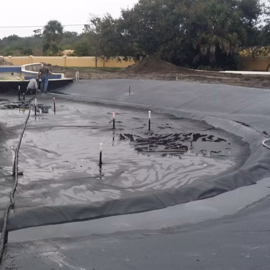 Geosynthetics Pet PP Non-Woven Textile Spunbonded Polypropylene Polyester Fabric Silt Non Woven Geotextile for Road Construction Building Construction Price