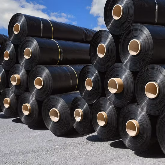 HDPE LDPE LLDPE 1mm Dam Pond Liner 1.5mm 2mm Landfill Biogas Digester Liners Geomembrane